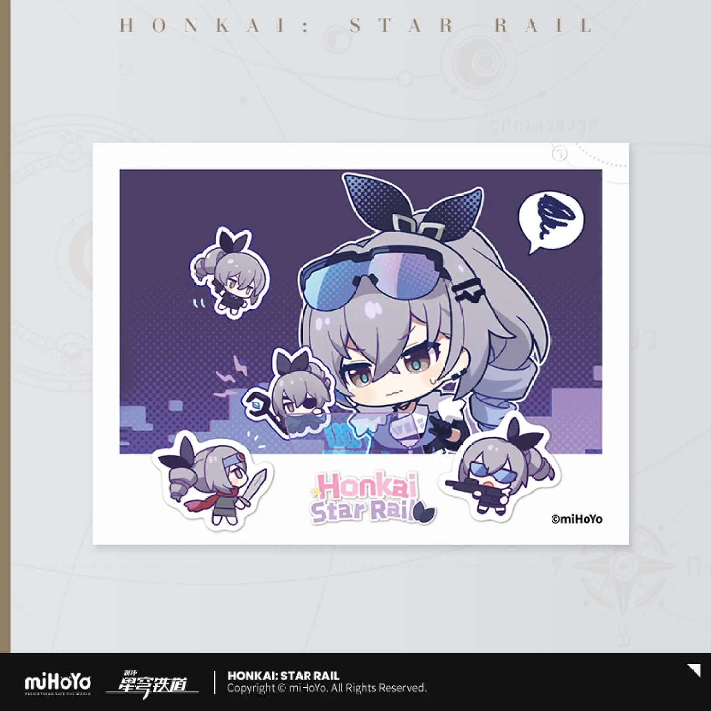 [OFFICIAL] Honkai Star Rail Pom-Pom Photo Album Series Polaroid‑Style Photo Blind Box Vol.1