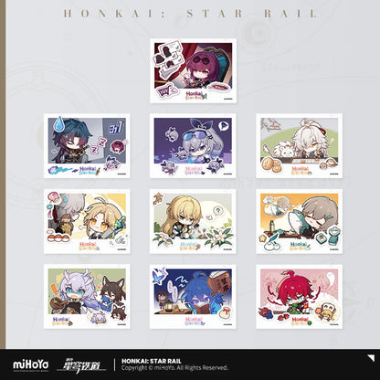 [OFFICIAL] Honkai Star Rail Pom-Pom Photo Album Series Polaroid‑Style Photo Blind Box Vol.1