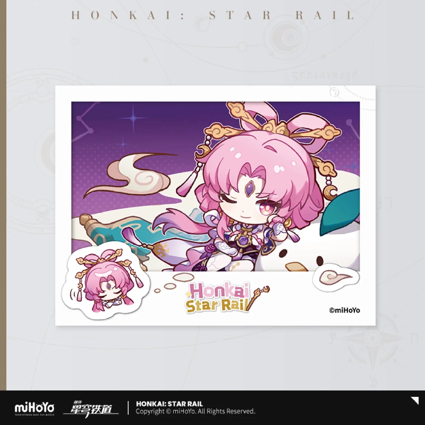 [OFFICIAL] Honkai Star Rail Pom-Pom Photo Album Series Polaroid‑Style Photo Blind Box Vol.2