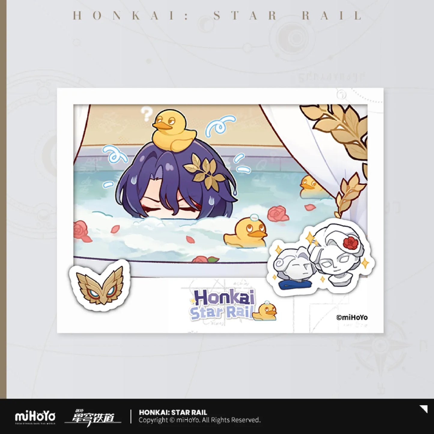 [OFFICIAL] Honkai Star Rail Pom-Pom Photo Album Series Polaroid‑Style Photo Blind Box Vol.2