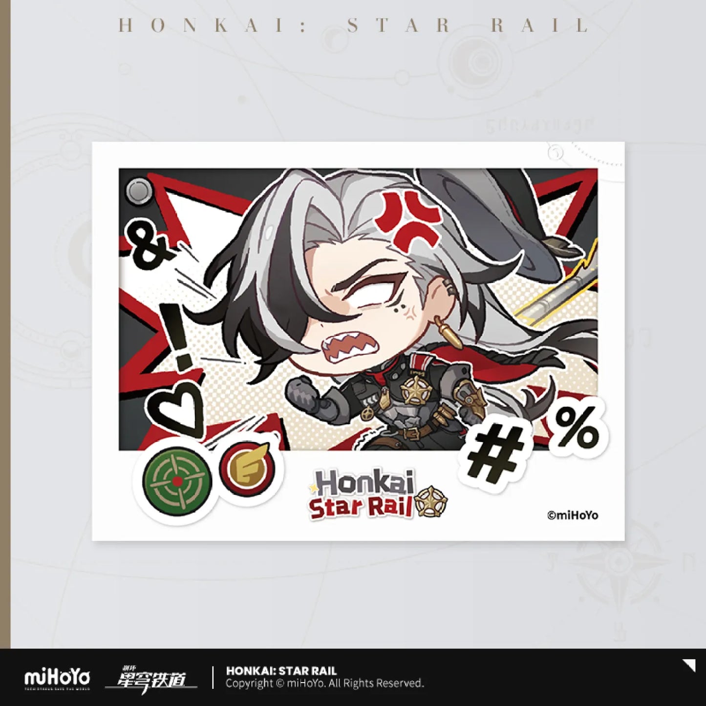 [OFFICIAL] Honkai Star Rail Pom-Pom Photo Album Series Polaroid‑Style Photo Blind Box Vol.3