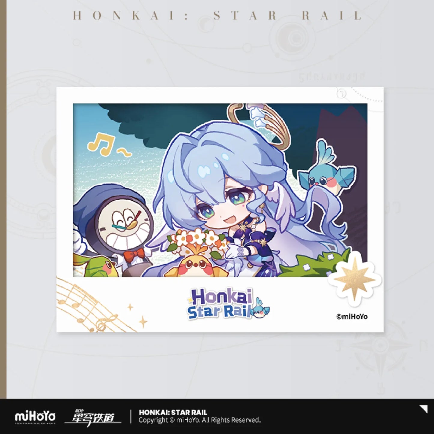 [OFFICIAL] Honkai Star Rail Pom-Pom Photo Album Series Polaroid‑Style Photo Blind Box Vol.3
