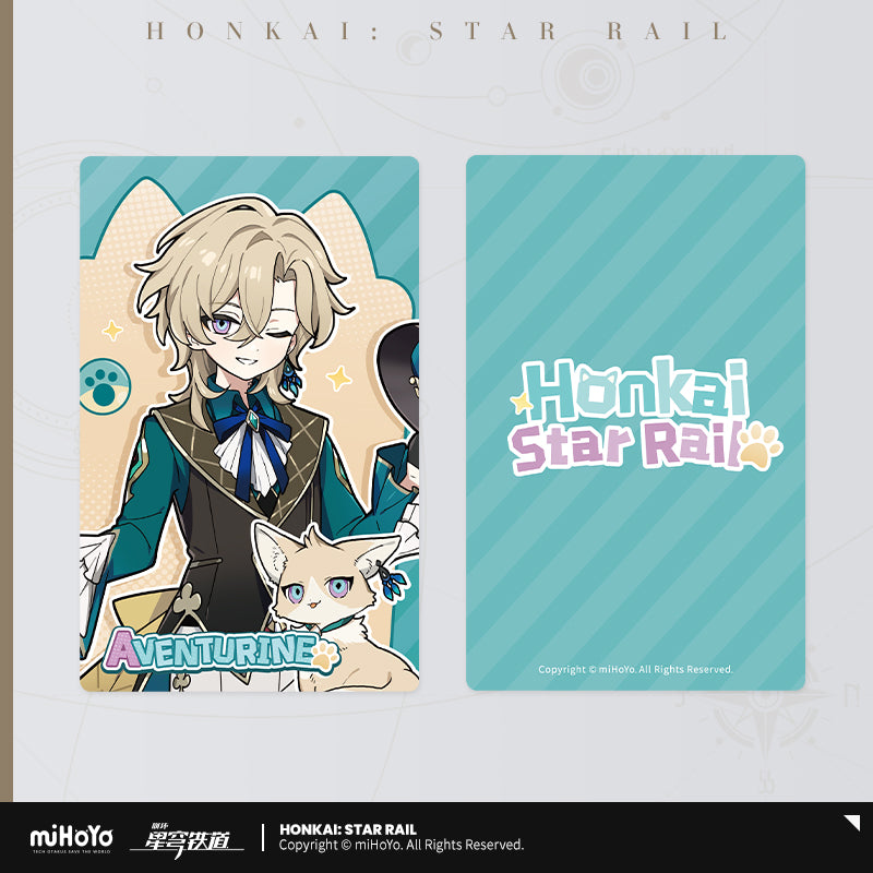 [OFFICIAL] Honkai Star Rail Little Kitten Series Collectable Laser Ticket