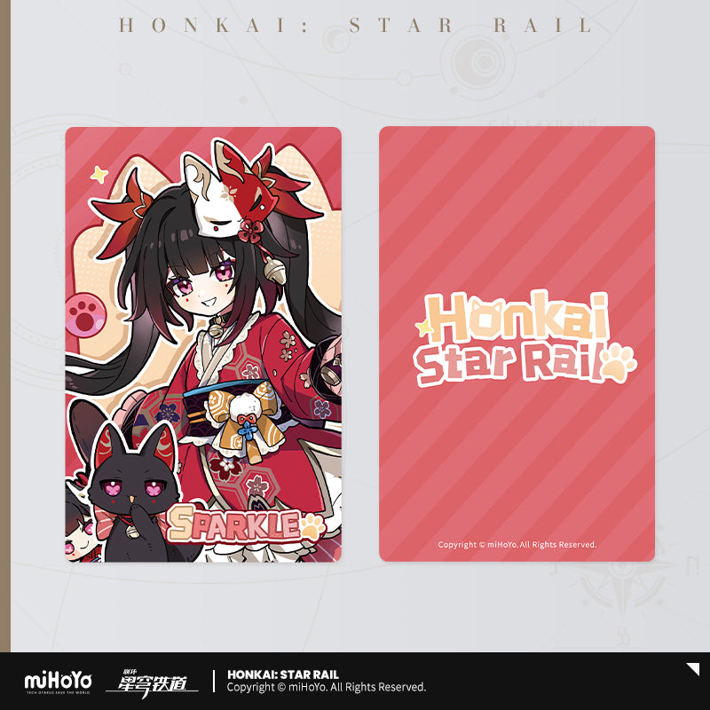 [OFFICIAL] Honkai Star Rail Little Kitten Series Collectable Laser Ticket