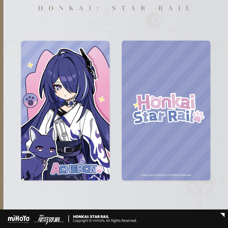 [OFFICIAL] Honkai Star Rail Little Kitten Series Collectable Laser Ticket