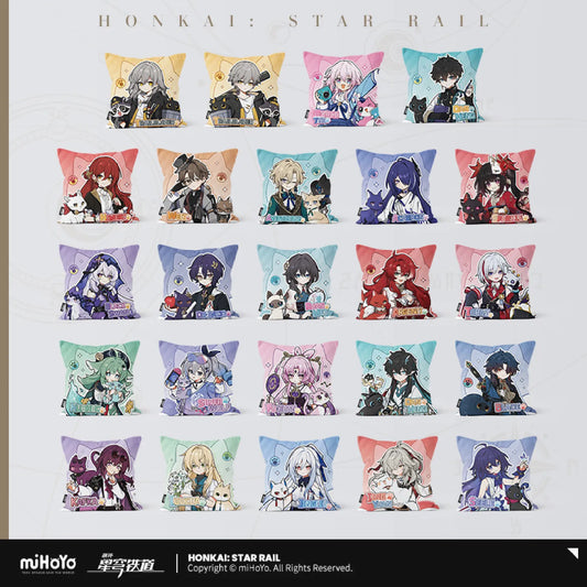 [OFFICIAL] Honkai Star Rail Little Kitten Series Throw Pillow
