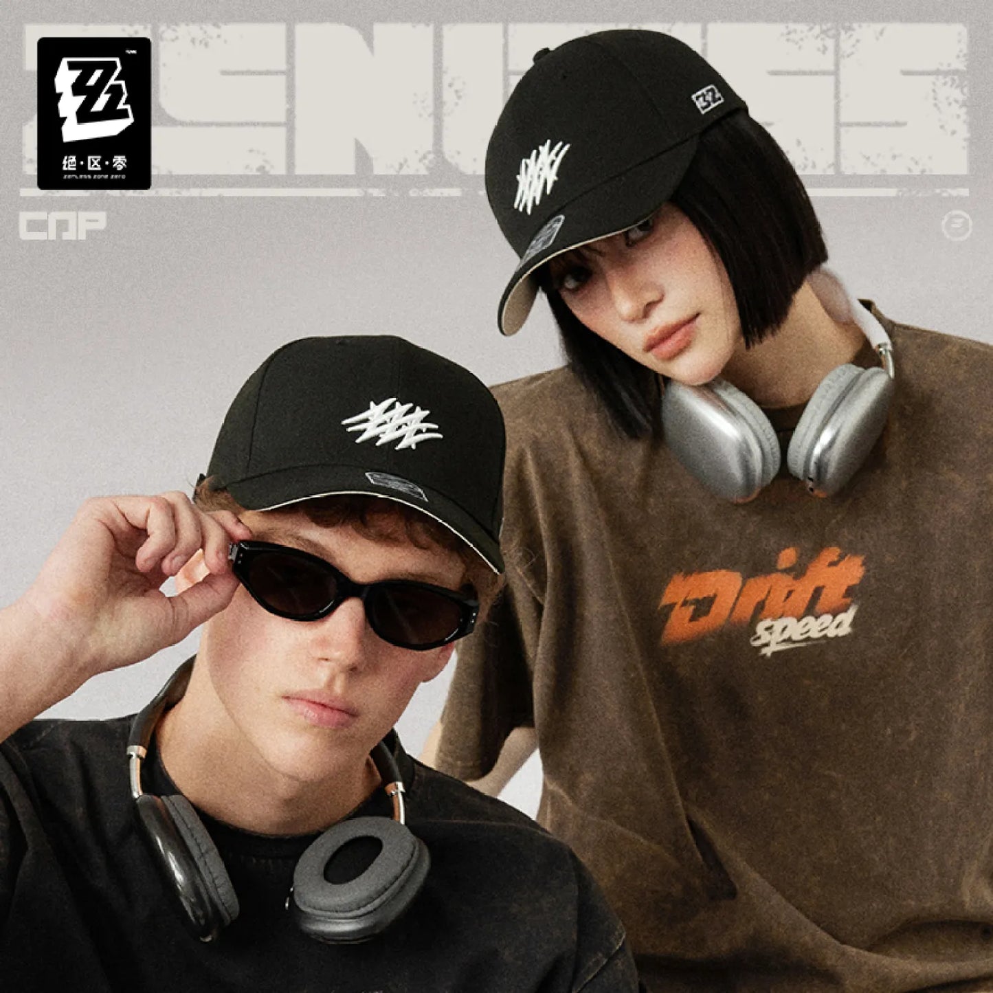 [OFFICIAL] ZZZ STUDIO 2026 SS Bangboo Drift Speed Series Baseball Cap