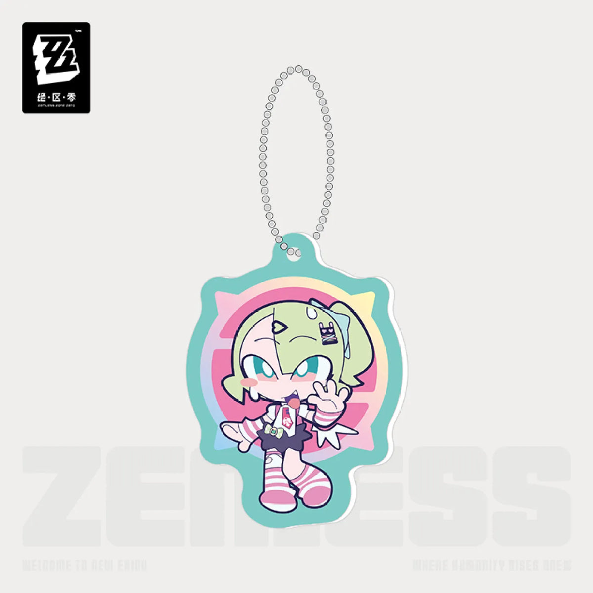 [OFFICIAL] Zenless Zone Zero Angels of Delusion Sugar Rush Series Chibi Acrylic Keychain