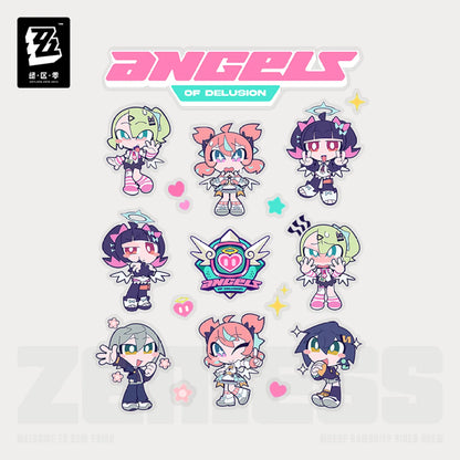 [OFFICIAL] Zenless Zone Zero Angels of Delusion Sugar Rush Series Chibi Stickers