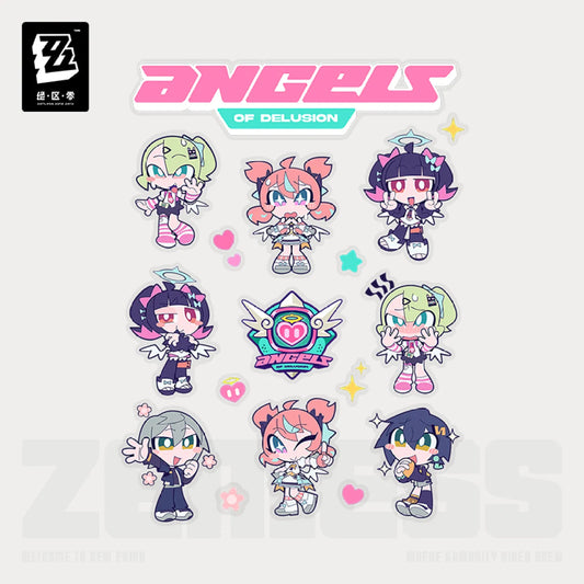 [OFFICIAL] Zenless Zone Zero Angels of Delusion Sugar Rush Series Chibi Stickers