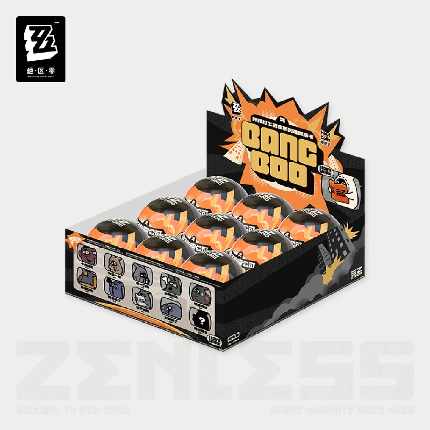 [OFFICIAL] Zenless Zone Zero Bangboo Work Diary Mini Carded Figure Blind Box