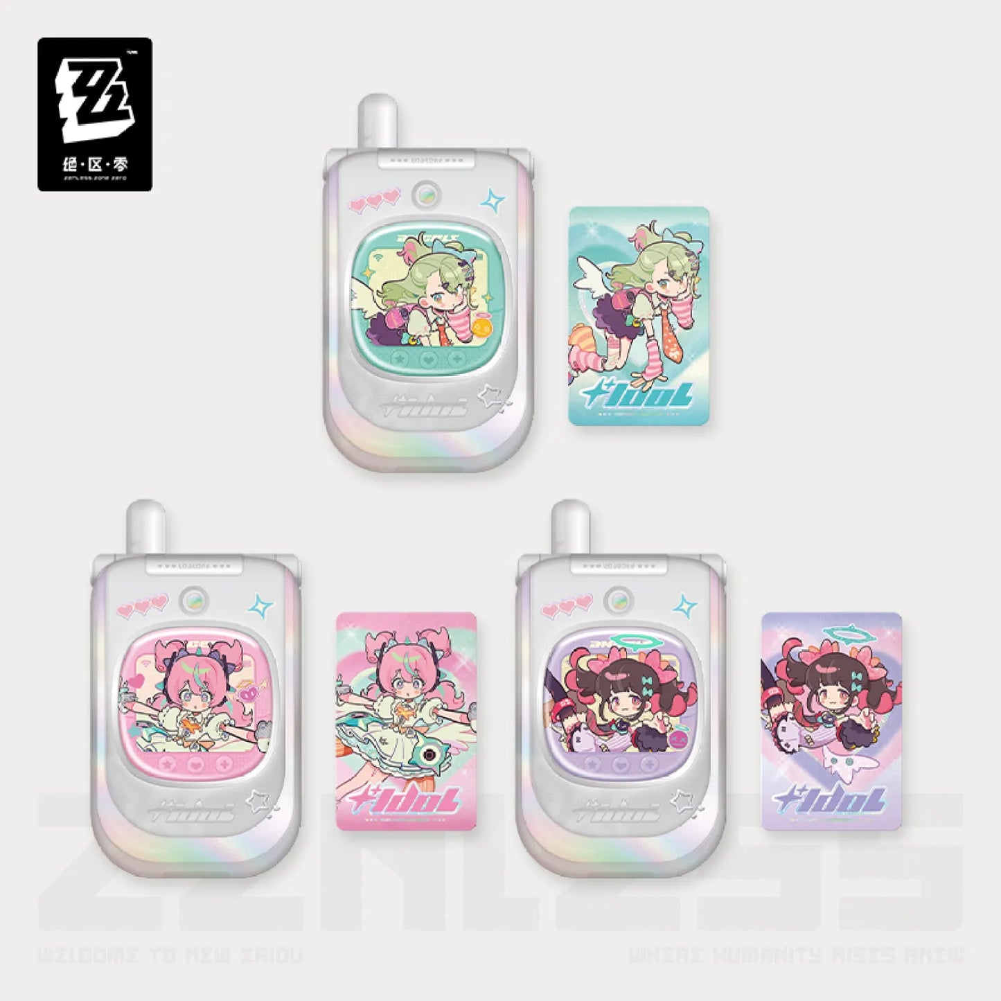 [OFFICIAL] Zenless Zone Zero Delusion Dreams Vol. 2 Badge Card Set