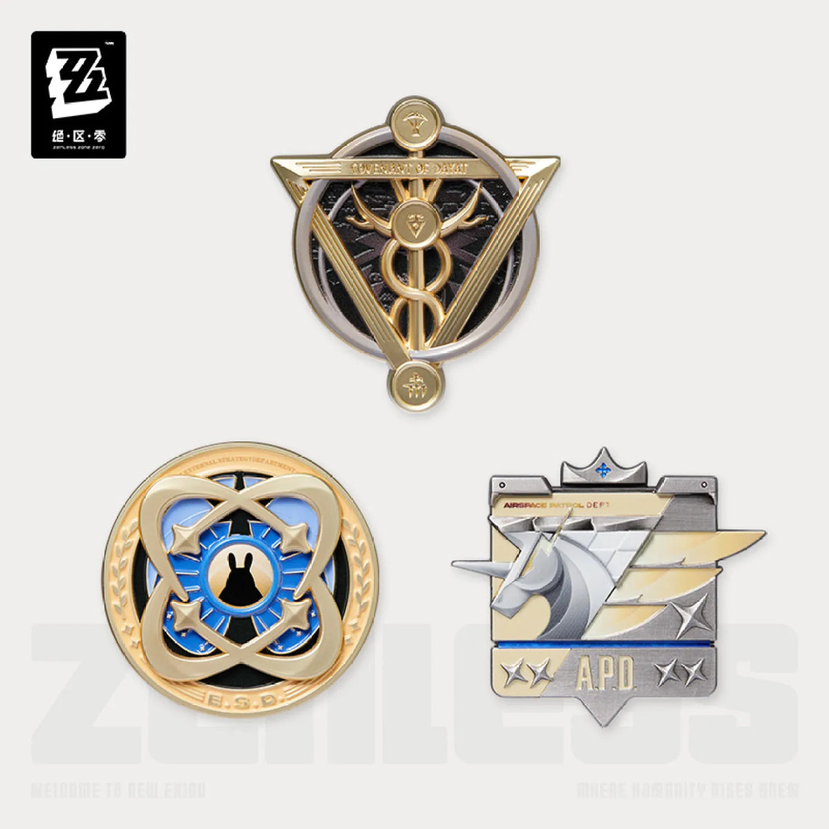 [OFFICIAL] ZZZ Faction Series Metal Badge Vol.6