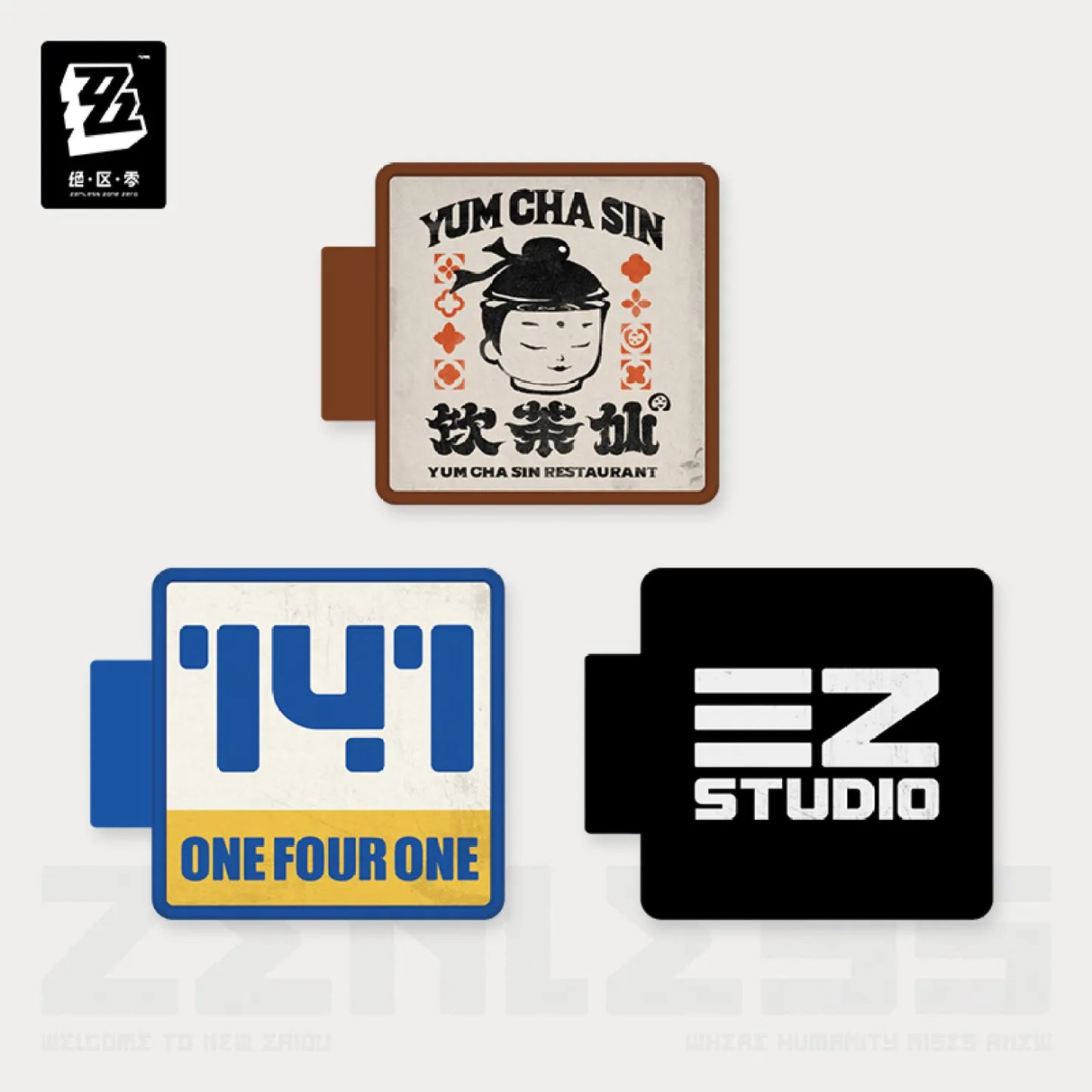 [OFFICIAL] Zenless Zone Zero Store Sign Light Fridge Magnet