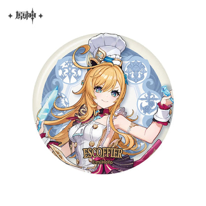 [OFFICIAL] Character Badge - Fontaine - Teyvat Tavern - Genshin Impact & Honkai Star Rail & 3Z Merch