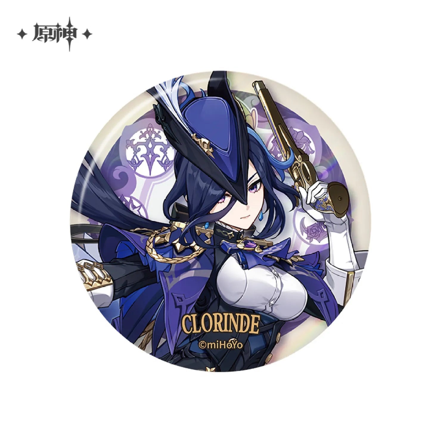 [OFFICIAL] Character Badge - Fontaine - Teyvat Tavern - Genshin Impact & Honkai Star Rail & 3Z Merch