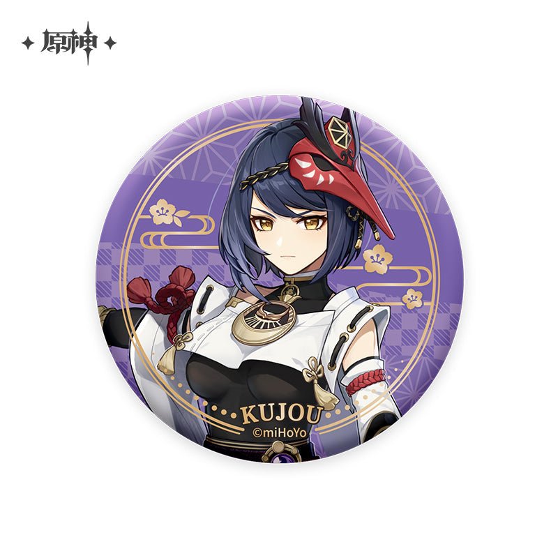 [OFFICIAL] Character Badge - Inazuma - Teyvat Tavern - Genshin Impact & Honkai Star Rail & 3Z Merch