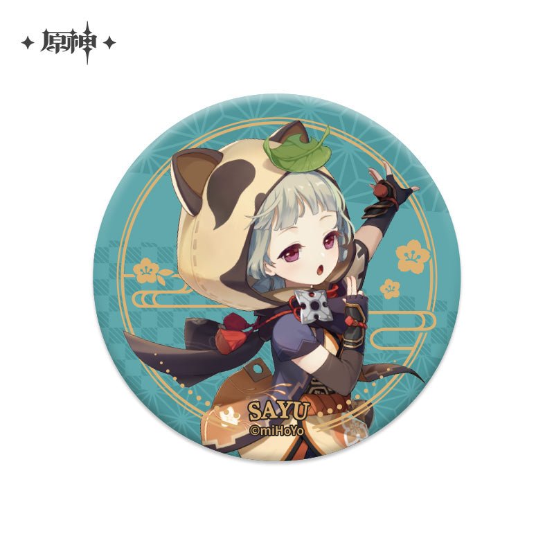 [OFFICIAL] Character Badge - Inazuma - Teyvat Tavern - Genshin Impact & Honkai Star Rail & 3Z Merch
