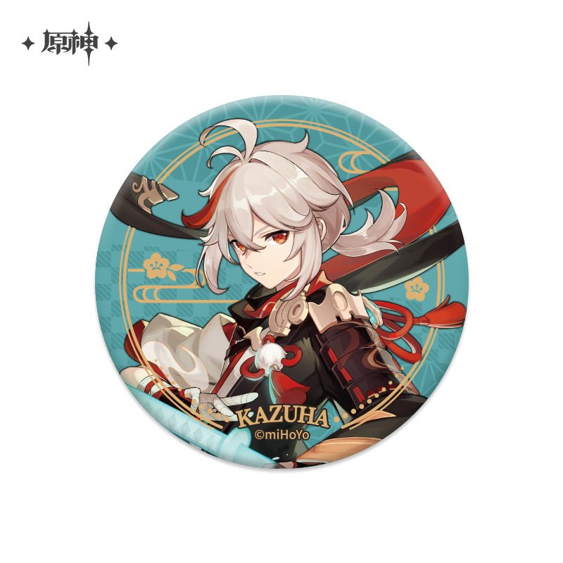 [OFFICIAL] Character Badge - Inazuma - Teyvat Tavern - Genshin Impact & Honkai Star Rail & 3Z Merch