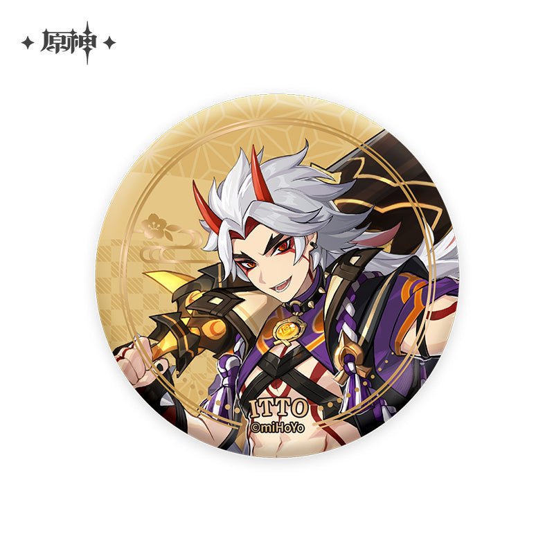 [OFFICIAL] Character Badge - Inazuma - Teyvat Tavern - Genshin Impact & Honkai Star Rail & 3Z Merch