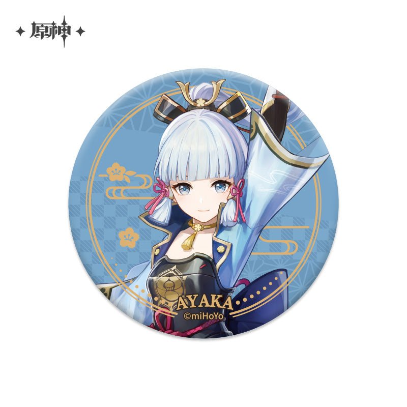 [OFFICIAL] Character Badge - Inazuma - Teyvat Tavern - Genshin Impact & Honkai Star Rail & 3Z Merch