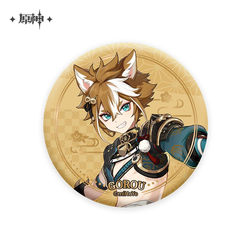 [OFFICIAL] Character Badge - Inazuma - Teyvat Tavern - Genshin Impact & Honkai Star Rail & 3Z Merch