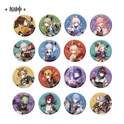 [OFFICIAL] Character Badge - Inazuma - Teyvat Tavern - Genshin Impact & Honkai Star Rail & 3Z Merch