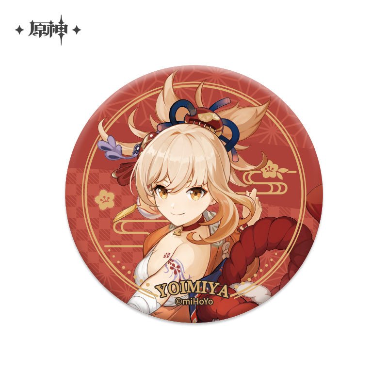 [OFFICIAL] Character Badge - Inazuma - Teyvat Tavern - Genshin Impact & Honkai Star Rail & 3Z Merch