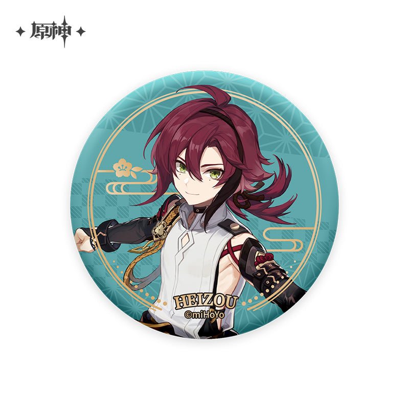 [OFFICIAL] Character Badge - Inazuma - Teyvat Tavern - Genshin Impact & Honkai Star Rail & 3Z Merch