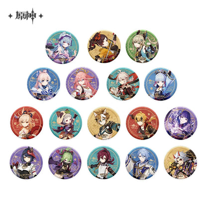 [OFFICIAL] Character Badge - Inazuma - Teyvat Tavern - Genshin Impact & Honkai Star Rail & 3Z Merch