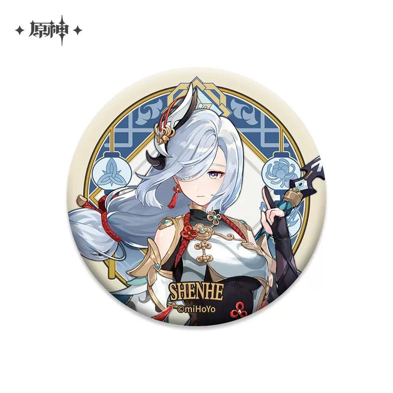 [OFFICIAL] Character Badge - Liyue - Teyvat Tavern - Genshin Impact & Honkai Star Rail & 3Z Merch
