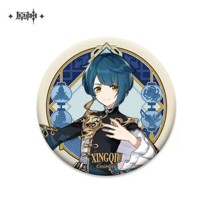 [OFFICIAL] Character Badge - Liyue - Teyvat Tavern - Genshin Impact & Honkai Star Rail & 3Z Merch