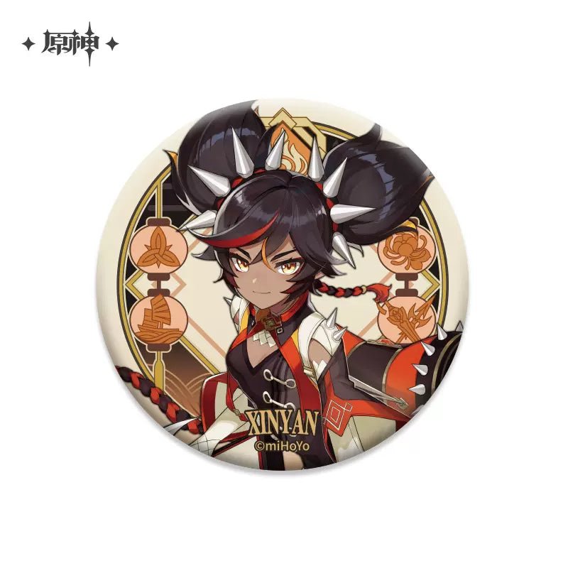 [OFFICIAL] Character Badge - Liyue - Teyvat Tavern - Genshin Impact & Honkai Star Rail & 3Z Merch