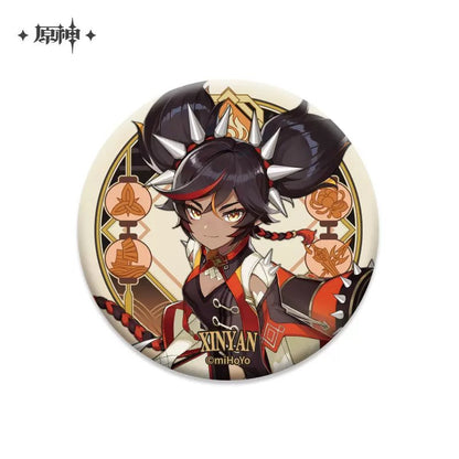 [OFFICIAL] Character Badge - Liyue - Teyvat Tavern - Genshin Impact & Honkai Star Rail & 3Z Merch