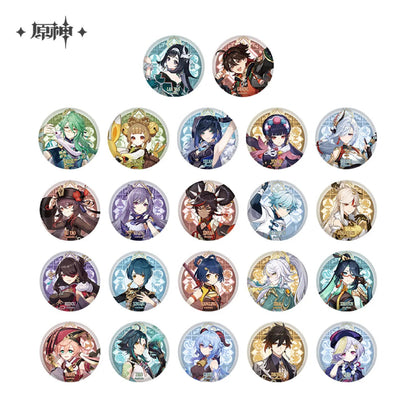 [OFFICIAL] Character Badge - Liyue - Teyvat Tavern - Genshin Impact & Honkai Star Rail & 3Z Merch