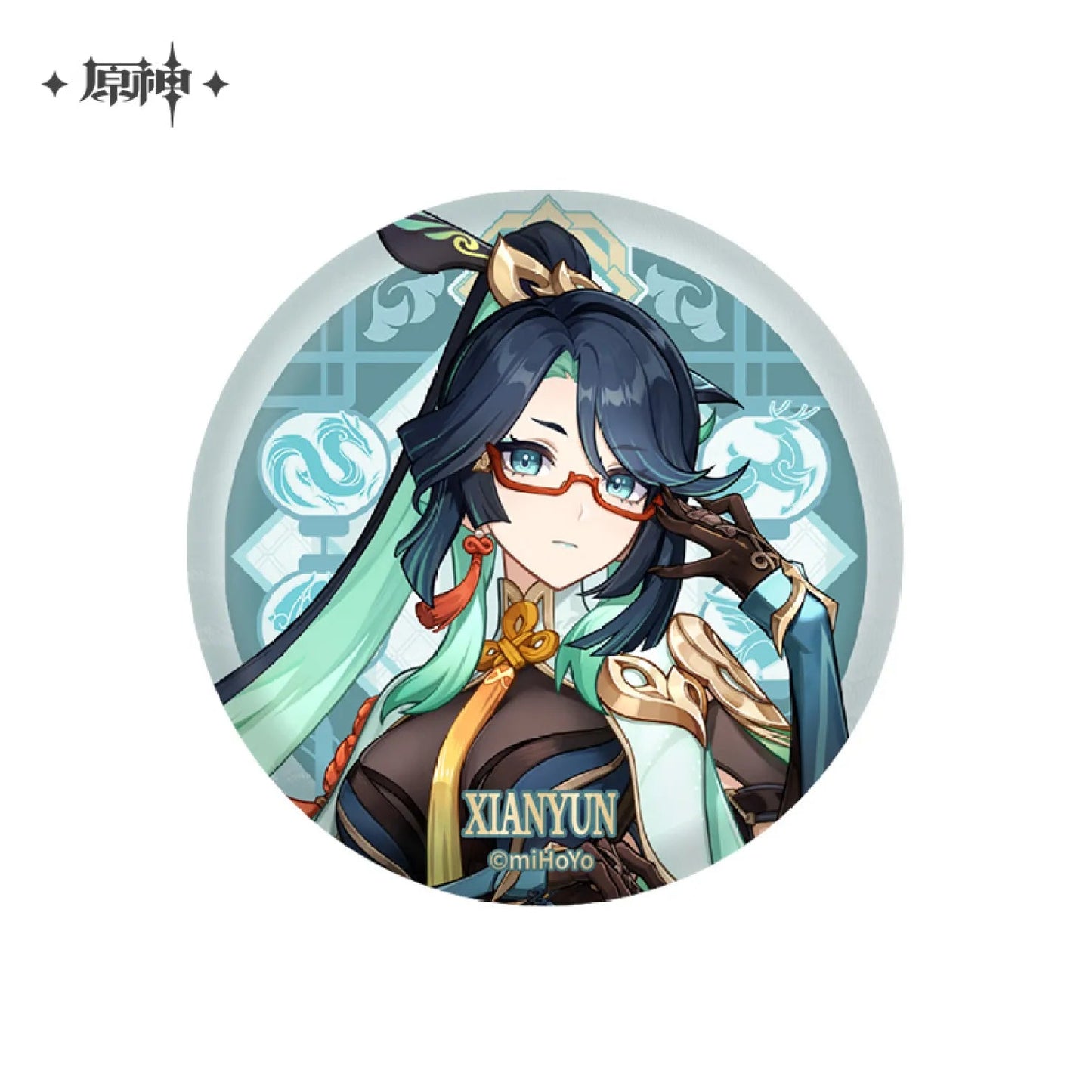 [OFFICIAL] Character Badge - Liyue - Teyvat Tavern - Genshin Impact & Honkai Star Rail & 3Z Merch