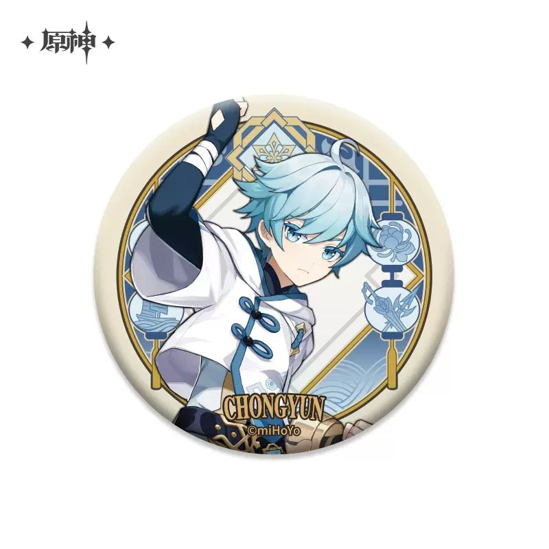 [OFFICIAL] Character Badge - Liyue - Teyvat Tavern - Genshin Impact & Honkai Star Rail & 3Z Merch