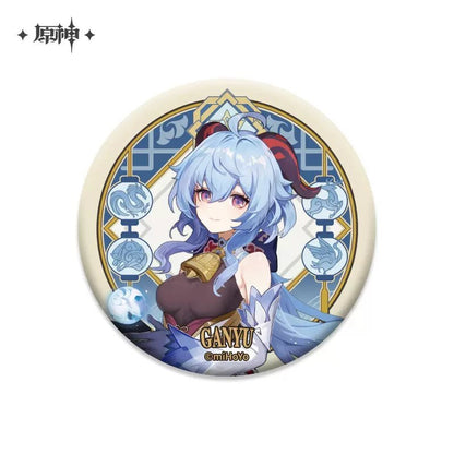 [OFFICIAL] Character Badge - Liyue - Teyvat Tavern - Genshin Impact & Honkai Star Rail & 3Z Merch