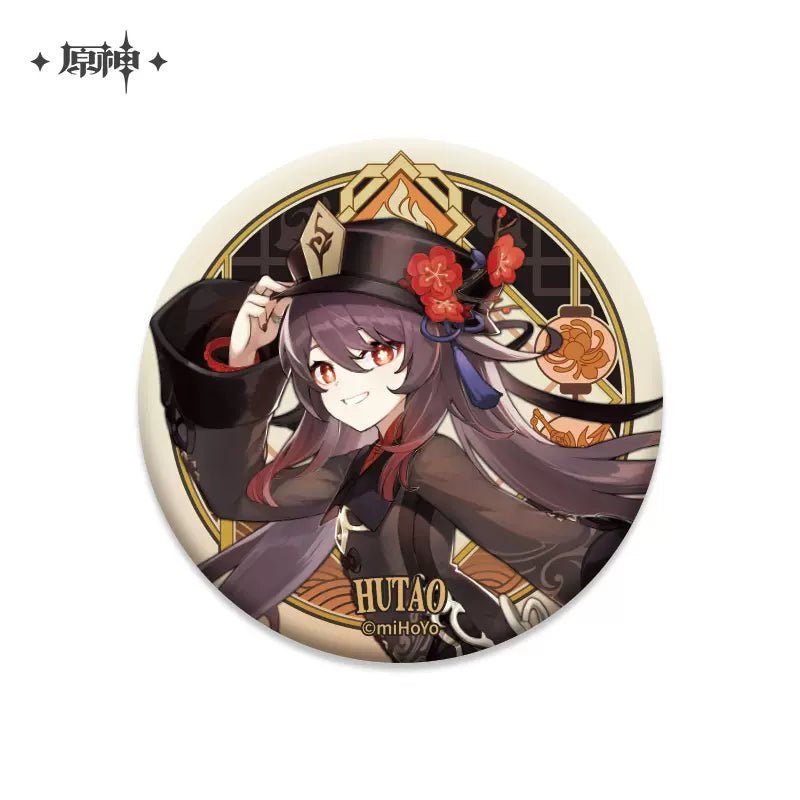 [OFFICIAL] Character Badge - Liyue - Teyvat Tavern - Genshin Impact & Honkai Star Rail & 3Z Merch