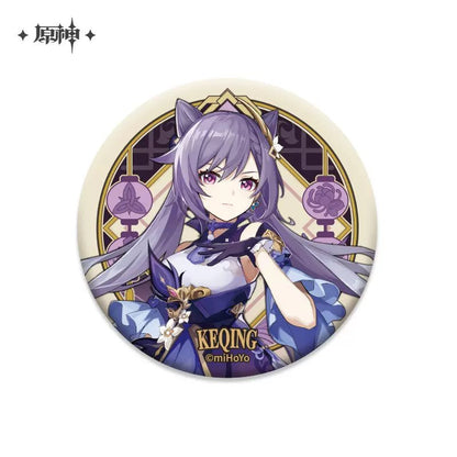 [OFFICIAL] Character Badge - Liyue - Teyvat Tavern - Genshin Impact & Honkai Star Rail & 3Z Merch