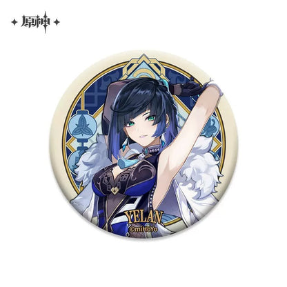 [OFFICIAL] Character Badge - Liyue - Teyvat Tavern - Genshin Impact & Honkai Star Rail & 3Z Merch