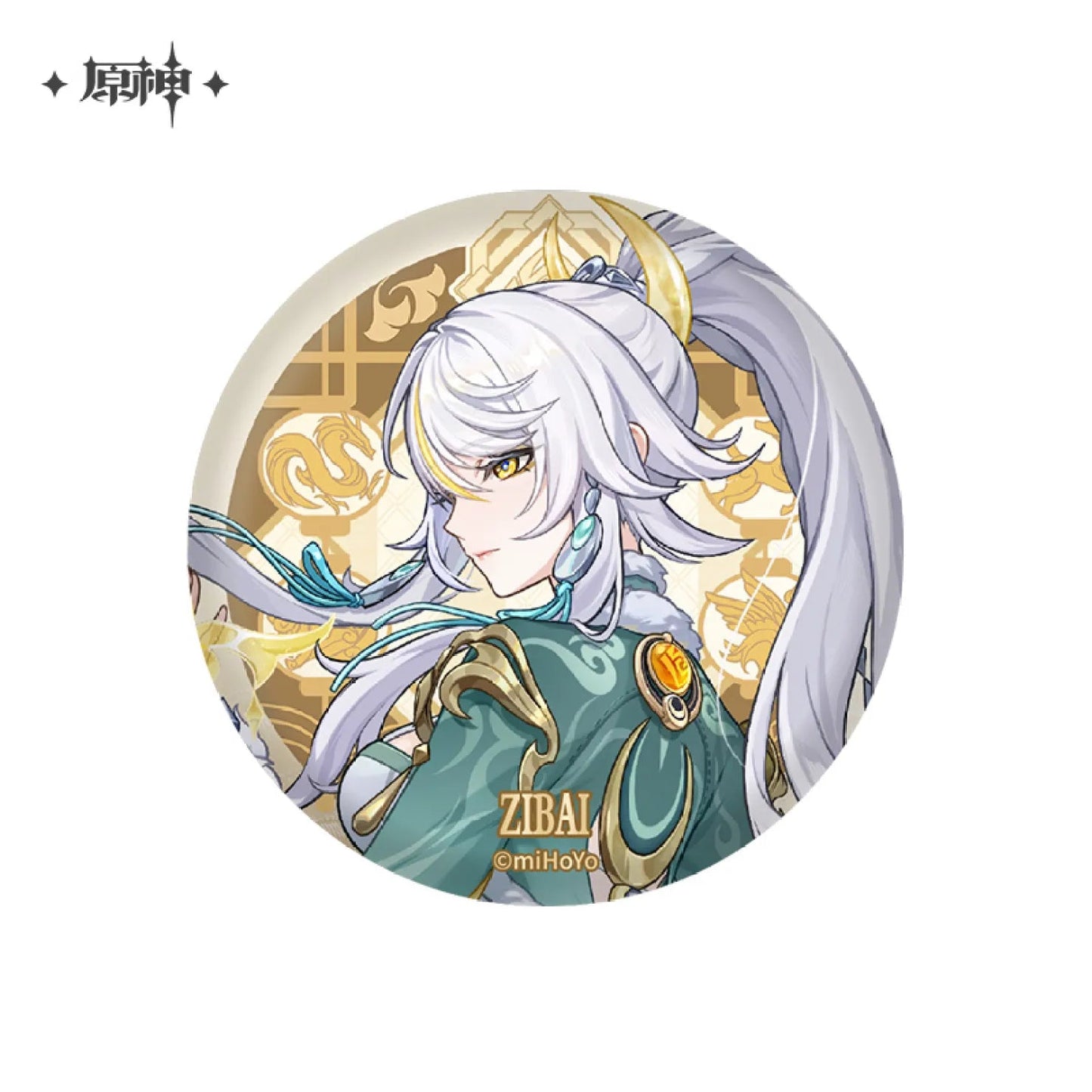 [OFFICIAL] Character Badge - Liyue - Teyvat Tavern - Genshin Impact & Honkai Star Rail & 3Z Merch