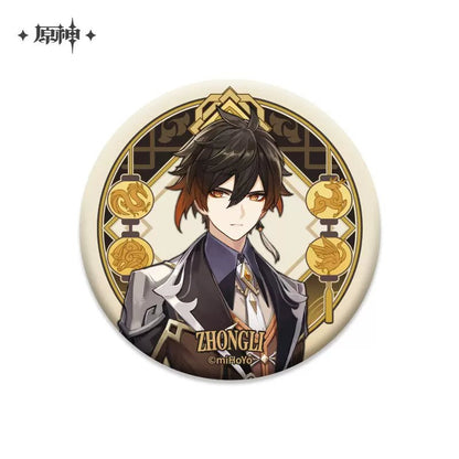 [OFFICIAL] Character Badge - Liyue - Teyvat Tavern - Genshin Impact & Honkai Star Rail & 3Z Merch