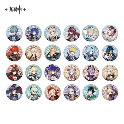 [OFFICIAL] Character Badge - Mondstadt - Teyvat Tavern - Genshin Impact & Honkai Star Rail & 3Z Merch