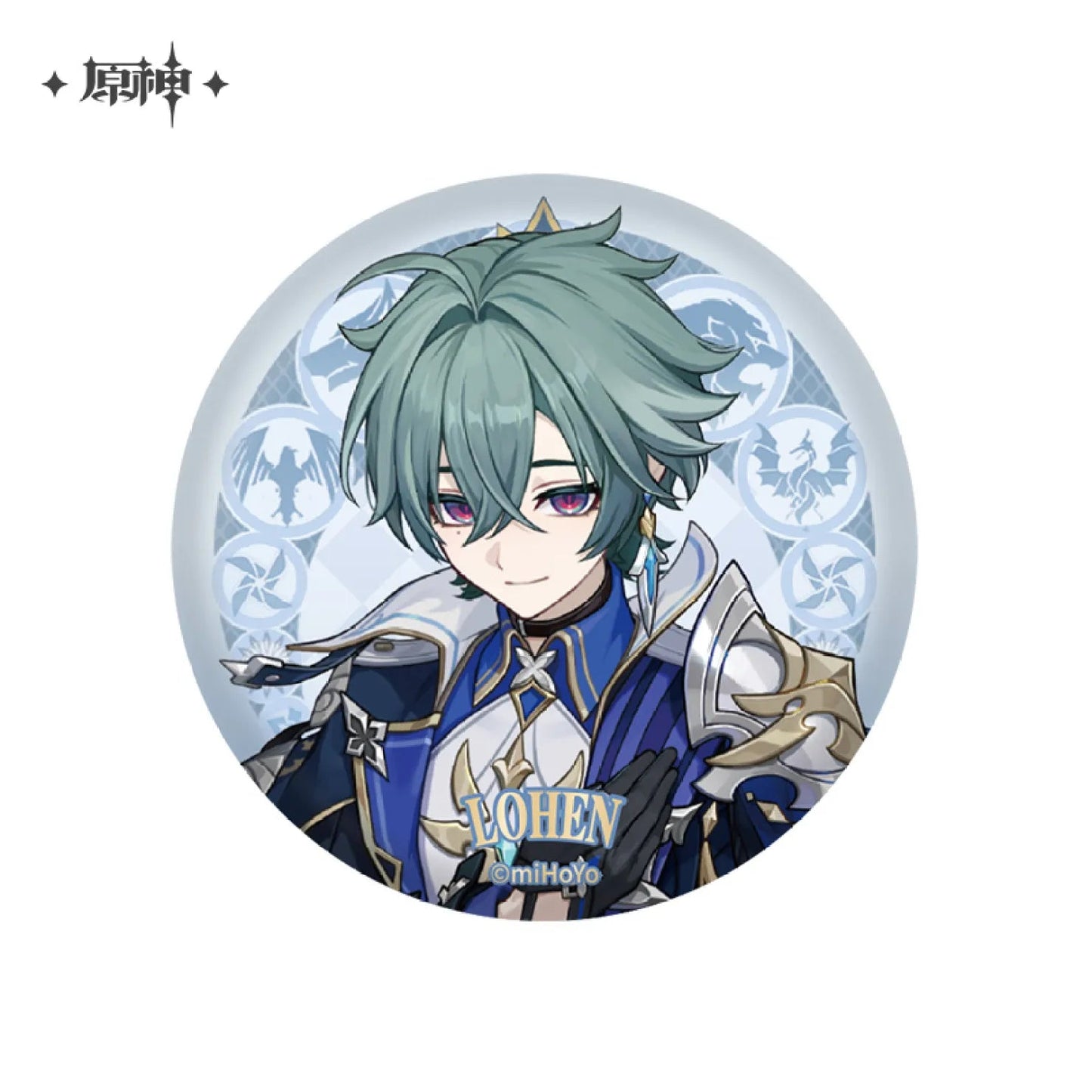 [OFFICIAL] Character Badge - Mondstadt - Teyvat Tavern - Genshin Impact & Honkai Star Rail & 3Z Merch