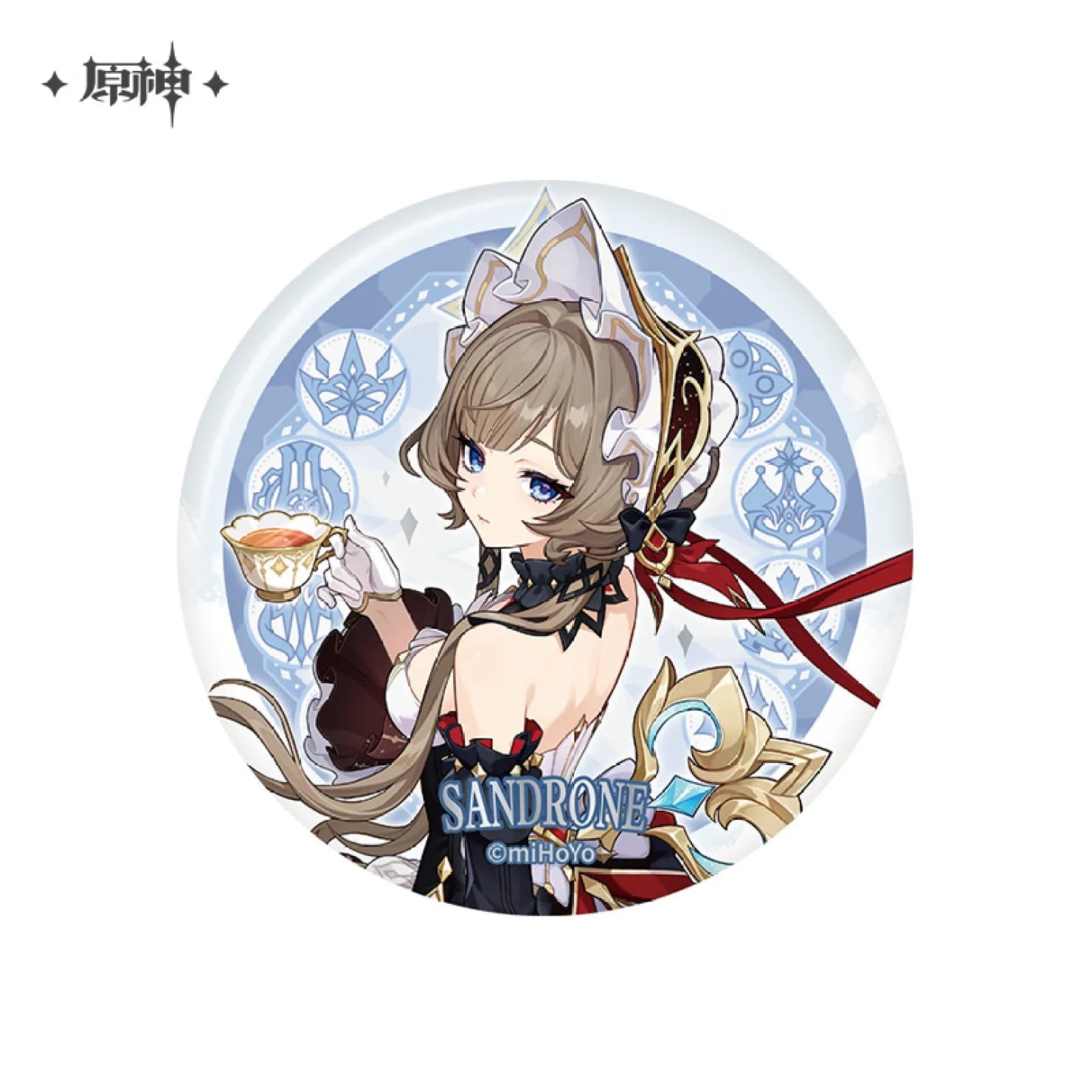 [OFFICIAL] Character Badge - Snezhnaya - Teyvat Tavern - Genshin Impact & Honkai Star Rail & 3Z Merch