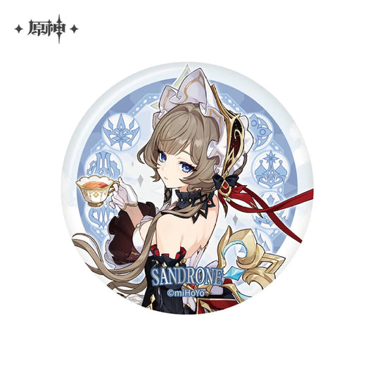 [OFFICIAL] Character Badge - Snezhnaya - Teyvat Tavern - Genshin Impact & Honkai Star Rail & 3Z Merch