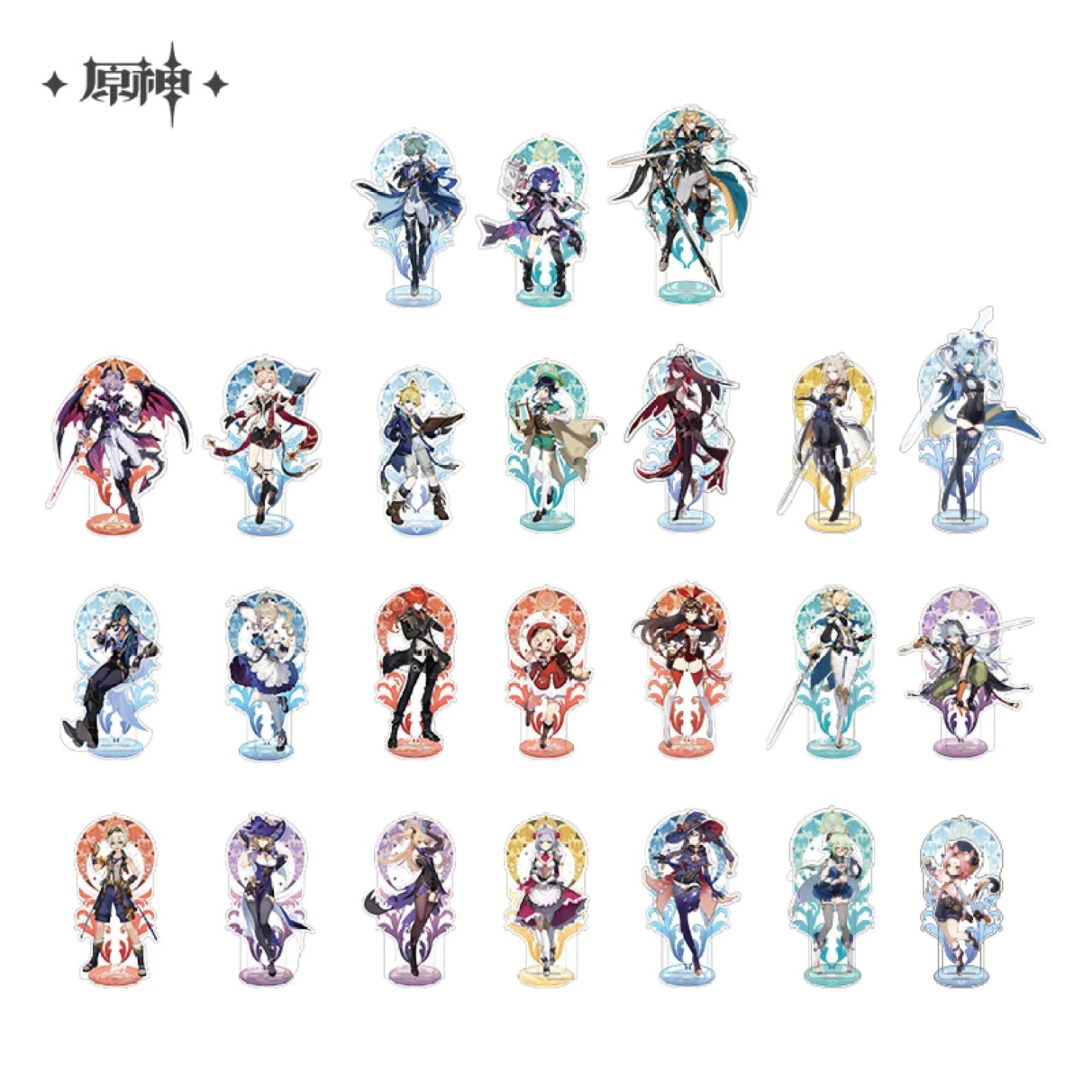 [OFFICIAL] Character Stand Figure - Mondstadt - Teyvat Tavern - Genshin Impact & Honkai Star Rail & 3Z Merch