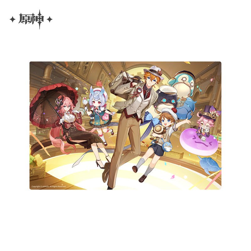 [OFFICIAL] FES2024 Desk Mat - Teyvat Tavern - Genshin Impact & Honkai Star Rail & 3Z Merch