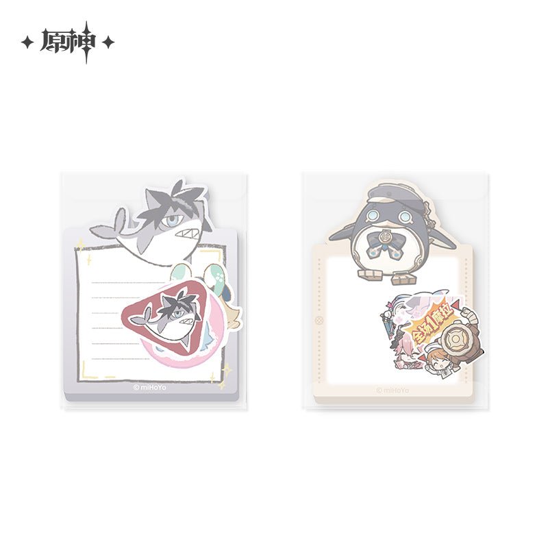 [OFFICIAL] FES2024 Post - it Notes and Water Transfer Decals Set - Teyvat Tavern - Genshin Impact & Honkai Star Rail & 3Z Merch